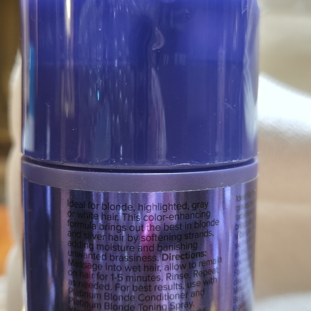 Paul Mitchell Platinum Blonde Shampoo and Conditioner - Rich Purple - Picture 4 of 4